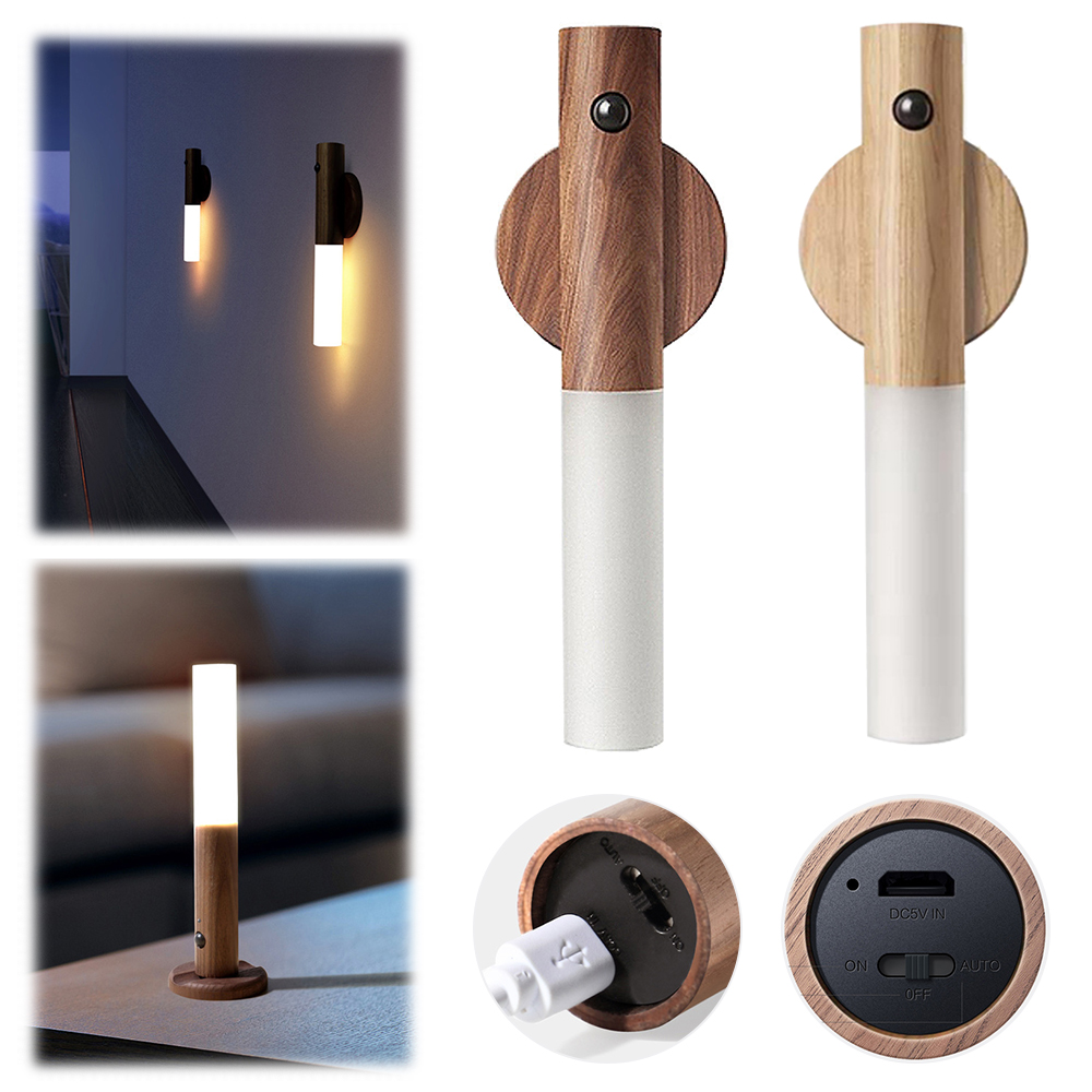 Energy-Efficient LED Night Light - Motion Sensing Technology