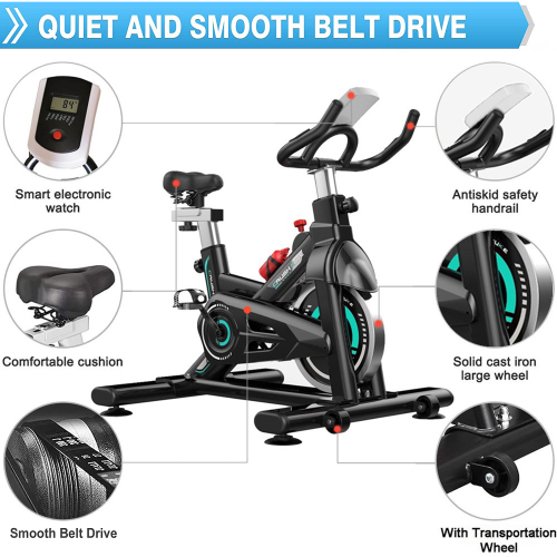 Silent Belt Drive System for Quiet Home Workouts