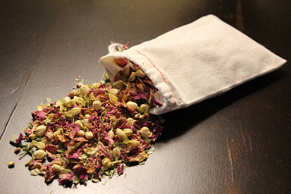 Organic Rejuvenating Bath Tea - Aromatic Herbal Blend for Relaxation and Revitalization - Radyanz